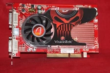 VisionTek ATI Radeon HD 2400 XT, 256MB, AGP Graphics Card (24XT256AGP)