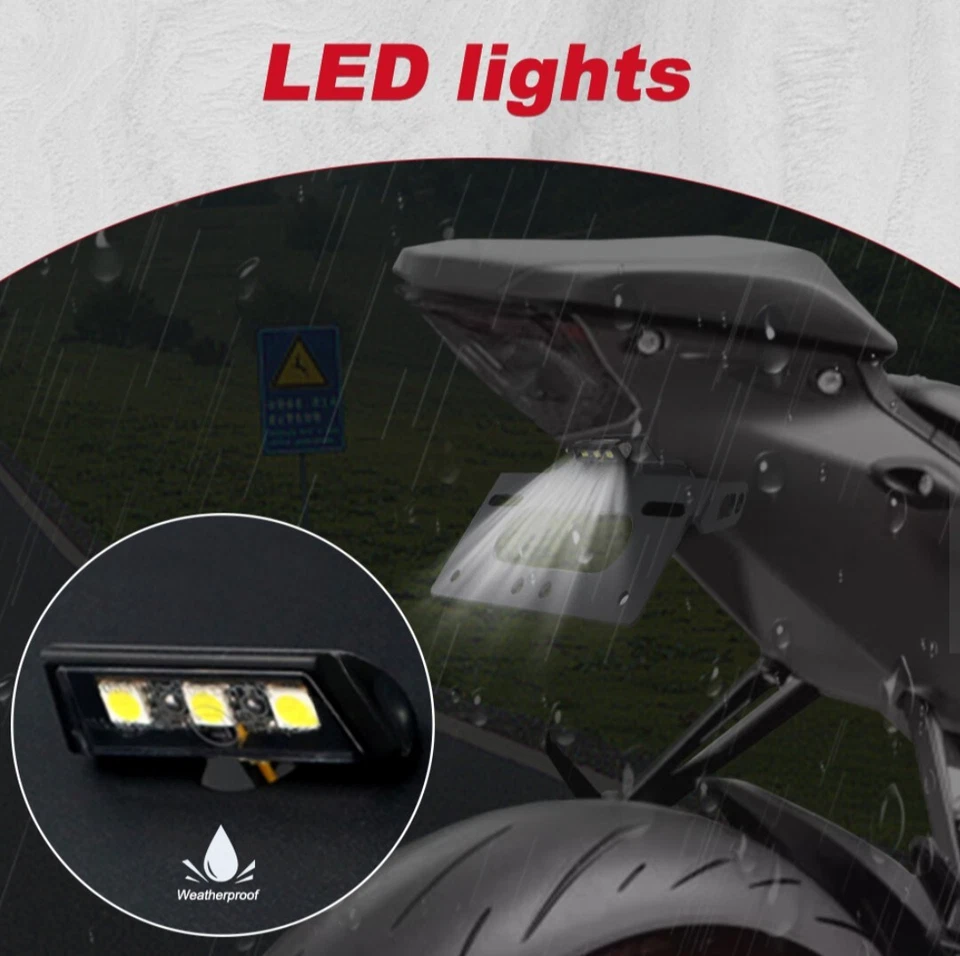 KTM 990 Duke R / EVO Tail Tidy License Plate Holder Aluminium 2024 - Image 4 of 4