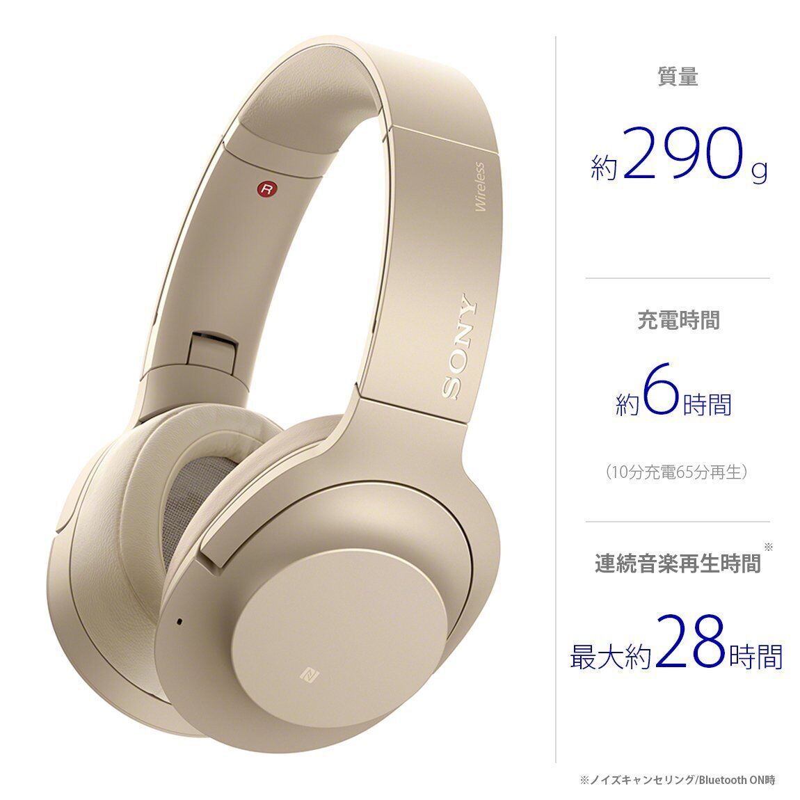 SONY WH-H900N Wireless Noise Canceling Stereo Headset SONY WH-H900N Wireless Noise Canceling Stereo Headset