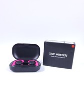 Pink Wireless Earbuds Bluetooth 5.0 Stereo Gym Headphones Waterproof Headset