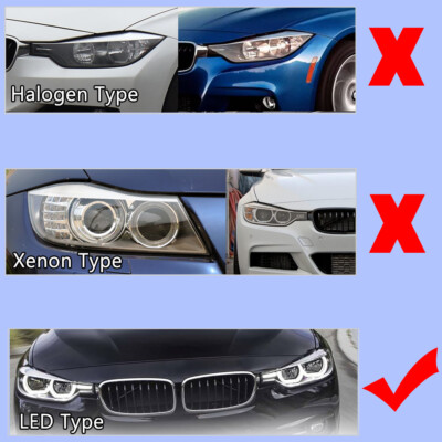 LED Headlight Fits For BMW 3 Series F30 F31 2013-2019 320i 328i