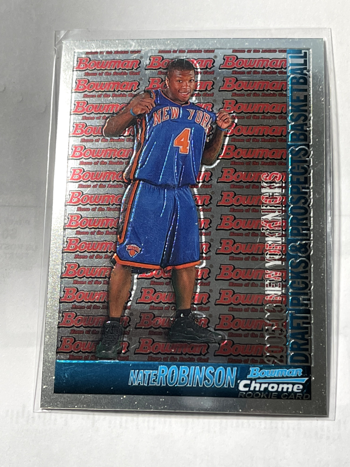 2005-06 Bowman Chrome Nate Robinson RC #124