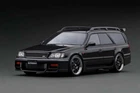 1:18 Nissan Stagea 260RS (WGNC34) -- Black -- Ignition Model IG2890