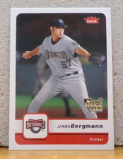 COOL CLASSIC 2006 FLEER BASEBALL CARD WASHINGTON NATIONALS JASON BERGMANN ROOKIE
