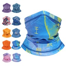 Summer Neck Gaiter Ice Silk Cooling UV Protection Face Scarf Outdoor Balaclava