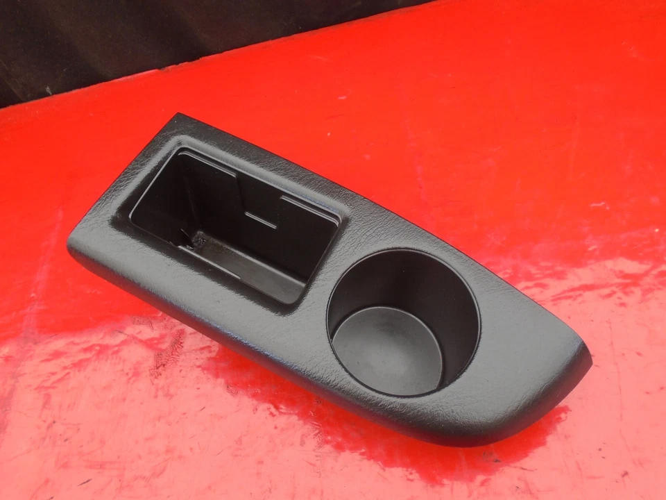 97 98 99 00 01 HONDA PRELUDE PORTAVASOS TRASERO CONSOLA OEM NEGRO Foto 3 de 4