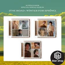 SUPER JUNIOR Special Single Album The Road Winter for Spring [3Ver SET] CD+Book