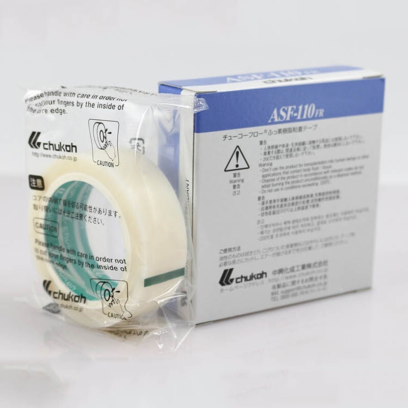 PTFE Film Adhesive Tape CHUKOH FLO ASF-110FR 0.08-19mm for PTFE Film Adhesive Tape CHUKOH FLO ASF-110FR 0.08-19mm for