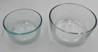 Two Pyrex Glass Bowls 4.75" And 6" No Lids