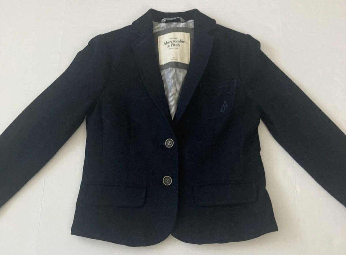 アプレッセSub Wool Navy Blazer SIZE: 2 Vivienne Blazer In Italian Bi-stretch Wool Blend For Women