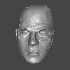 Anakin Skywalker burnt battle damage final duel custom head for action figures