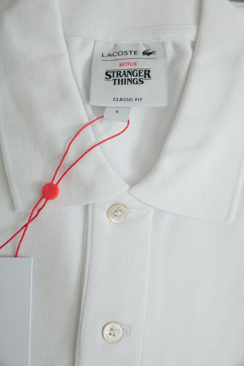 Lacoste Stranger Things Polo Shirt X Netflix Limited Edition | eBay