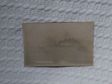 WW1 RP Photo Postcard ? German Navy Battleship SMS Hindenburg