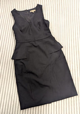 Banana Republic Little Black Cocktail Dress 2 Lined Sleeveless Fit and Flare
