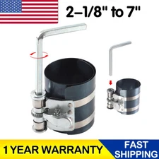 Piston Ring Compressor Tools Professional Automotive Car Mechanics 2-1/8" to 7"
