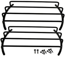 10 inch Heavy Duty Grill for Subwoofer Speaker in Matte Black Finish Pair 2pcs 