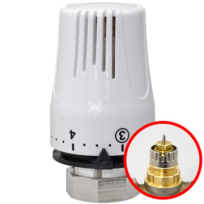 Thermostat-Heizkörper Kopf, Thermostat-Kopf TRV M30 X 1,5 Kühlerventil-Ersatz Kopf Thermostat-Heizkörper-Ventil Kopf Für Home Office 5PCS