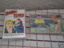 RAIN  TEARS HIT BALLADS OF 60's/ BACK TO THE 60's  2 x CASSETTES - BRAND NEW