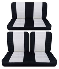 Front 5050 Top Solid Rear Seat Covers Fits 62 Ford Falcon Deluxe 2 Door Sedan Front 5050 Top Solid Rear Seat Covers Fits 62 Ford Falcon Deluxe 2 Door Sedan