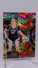 2024 Panini Select WNBA Kate Martin #144 Rookie Premier Red Ice Prizms