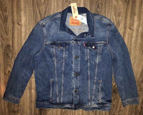 New! NWT LEVIS Jean Jacket Men's XXL 