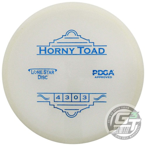 New Lone Star Glow Bravo Horny Toad Putter Golf Disc - COLORS WIL VARY