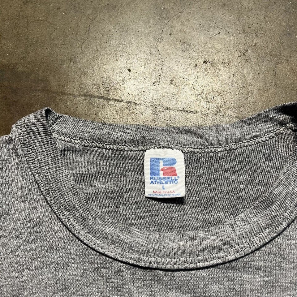 Vintage 80s Hobgood High School Grey Thin TShirt 1980s eBay