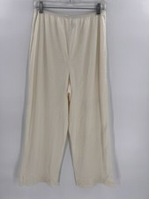 Vintage Vanity Fair Cream Pettipants Slip Long Size 8 Dupont Nylon Made USA EUC