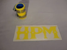 HPM 5 Ply " YELLOW " Exhaust Coupler fits Blaster and other 1" exhaust 