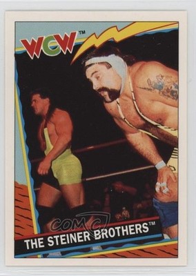 1992 Topps WCW UK The Steiner Brothers #16 0w6