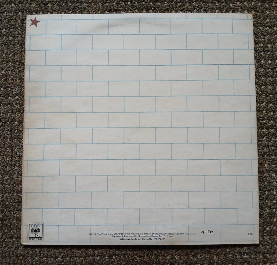 Pink Floyd RARE Rhodesia Zimbabwe Press The Wall Genesis Crimson Tull Rush Dire - Image 3 of 4