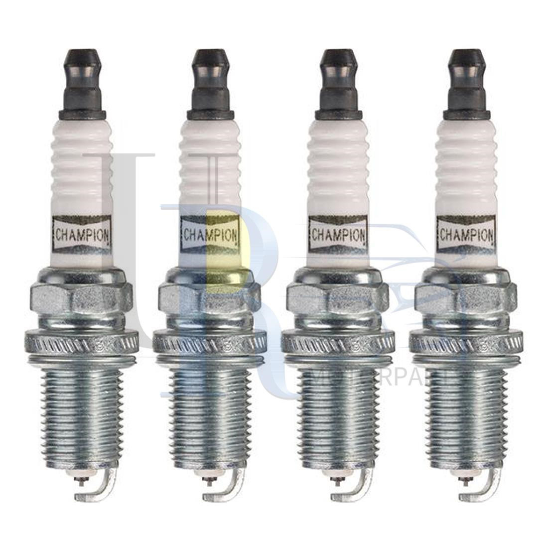 Champion Spark Plug 4pcs Intake Side Spark Plug for Nissan Multi 1986 1987 1988