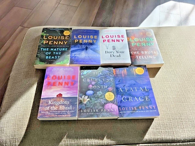 Lot of 7 Chief Inspector Gamache books by LOUISE PENNY Books & 2 Others