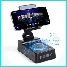 Gifts for Men Women, 4 in 1 Christmas Cell Phone Stand with Bluetooth Speaker...