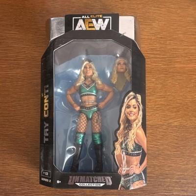 AEW Tay Conti Unmatched Collection Series 2 Action Figure w/ Extra Head