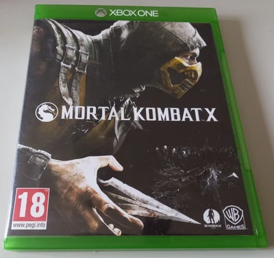 Jeu XBOX ONE "Mortal Kombat X" en boîte sans notice version PAL (n°9021S) - Photo 1/4