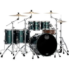 Mapex Saturn Evolution Workhorse Maple 5-Piece Shell Pack 22" Bass Brunswick Grn