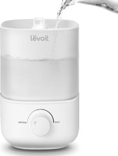 Top Fill Humidifiers for Bedroom, 2.5L Tank for Large Room, Easy to Fill & Clean