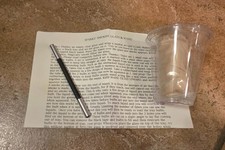 Smokin Glass and Wand by Sparks Magic Mentalism Tricks