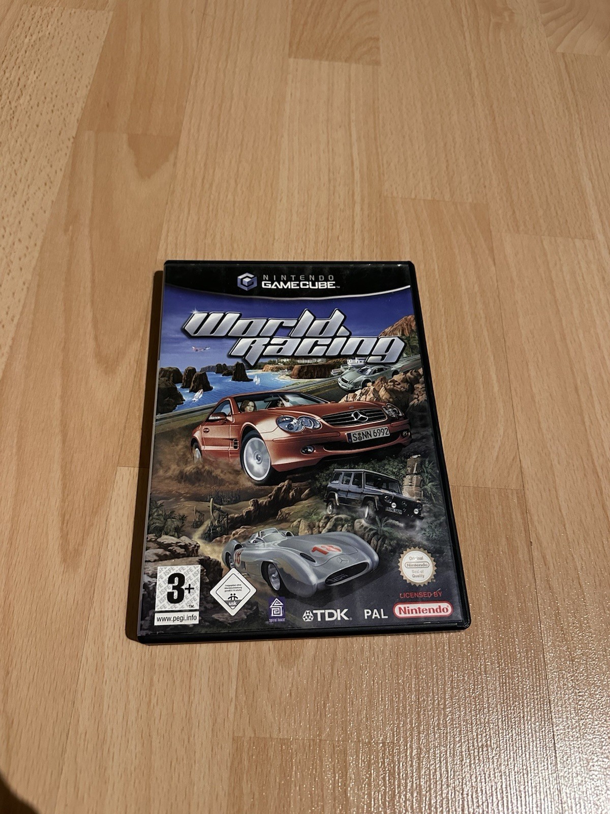 Game Cube Mercedes-Benz World Racing NGC Nintendo PAL Komplett In OVP Anleitung