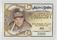 2018 Topps Allen & Ginter Fantasy Goldmine Mike Piazza #FG-44 HOF 0f6