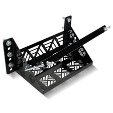 Universal Battery Mounting Tray, Battery Holder Bracket Compatible A-New Black