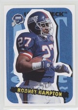 1995 Upper Deck Collector's Choice Update Stick-Ums Rodney Hampton #12 11pj
