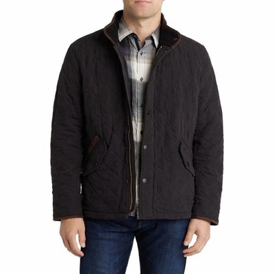 Barbour Bowden Quilt Full Zip Soft Jacket Men s Size XL Luxury Top Buttons