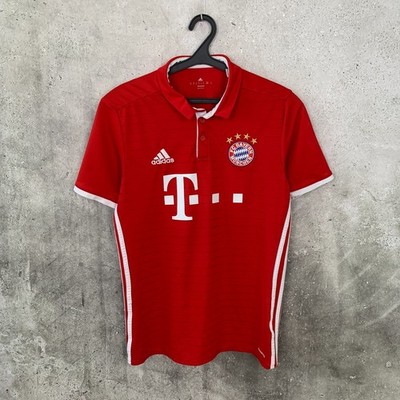 BAYERN MÜNCHEN 2016 2017 HOME FOOTBALL SHIRT ADIDAS TRIKOT GRÖSSE M
