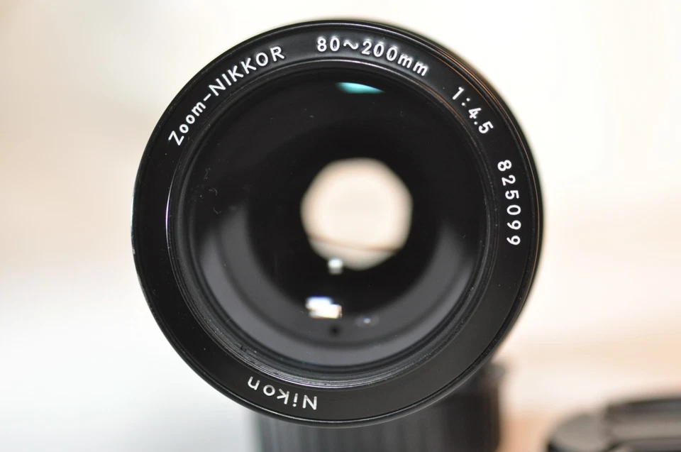 Nikon Zoom Nikkor 80-200mm f/4.5 AI lens for FG N2000 F3 HP FM2N FA FE2 EM FM2A - Image 3 of 4
