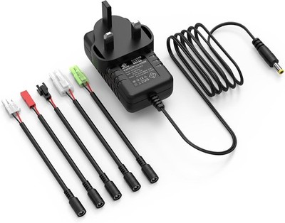 Tamiya Universal RC Battery Charger - 2.4V to 12V, NIMH/NICD, SM