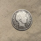 1895 P Barber Half VG ZM