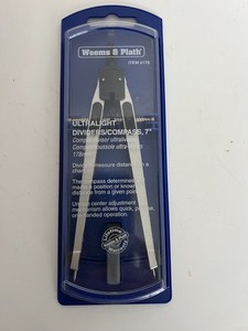 Weems and Plath Ultralight Divider/Compass   No. 176 Made In Germany