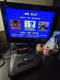 Sega Genesis Model 2 Console MK-1631 (System Only) NTSC Tested, Working (B)